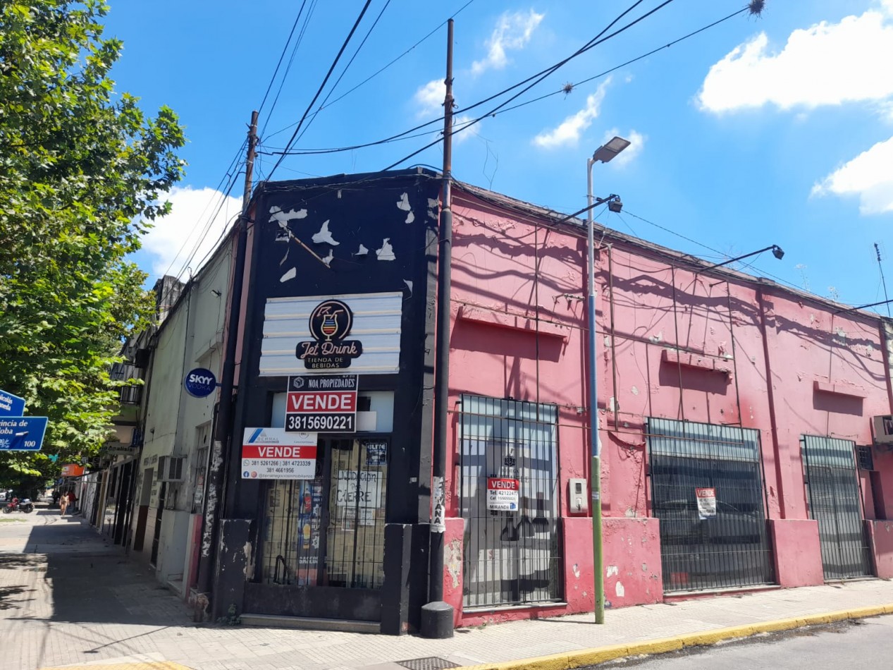 INMUEBLE CON FINES COMERCIALES EN AV. AVELLANEDA Y CORDOBA