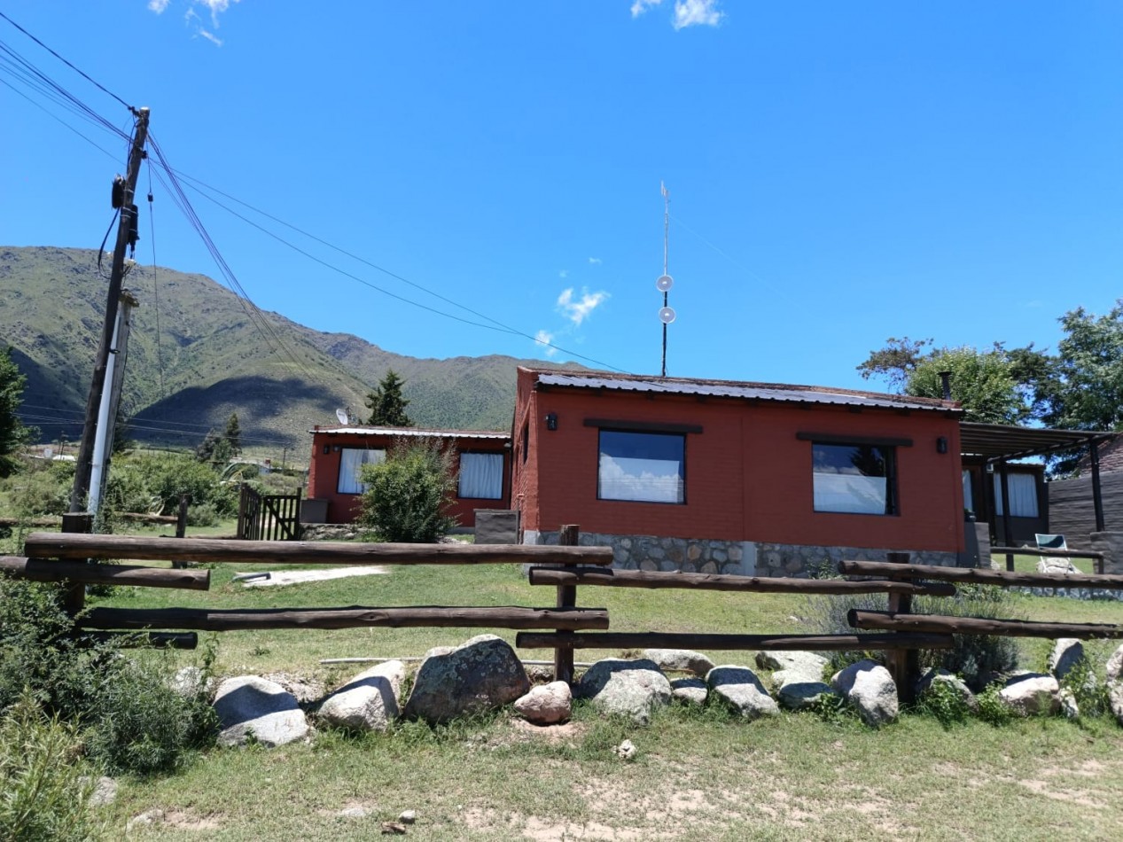 COMPLEJO DE CABAÑAS EN EL MOLLAR ZONA EL PORVENIR FUNCIONANDO