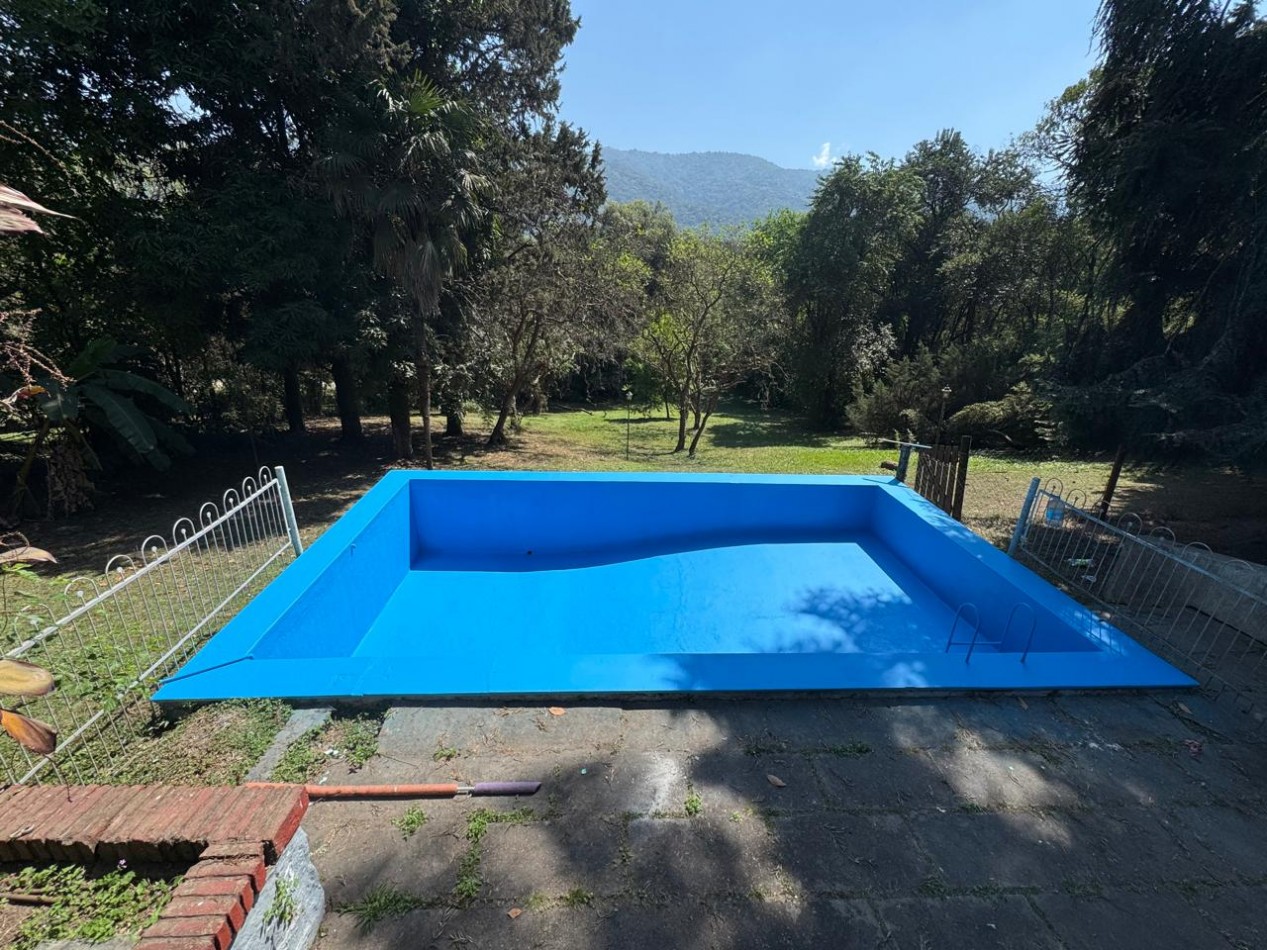 CASA 3 DORMITORIOS CON PILETA Y PARQUE EN EL CORTE YERBA BUENA