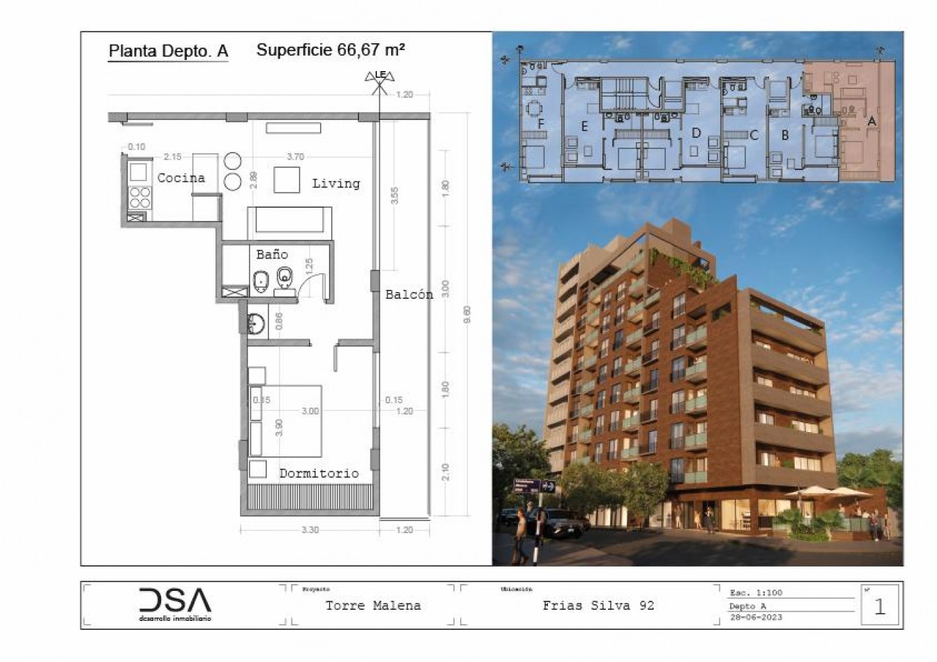 ULTIMOS DEPARTAMENTOS FINANCIADOS EN OBRA EN TORRE MALENA EN CRISOSTOMO ALVAREZ Y FRIAS SILVA