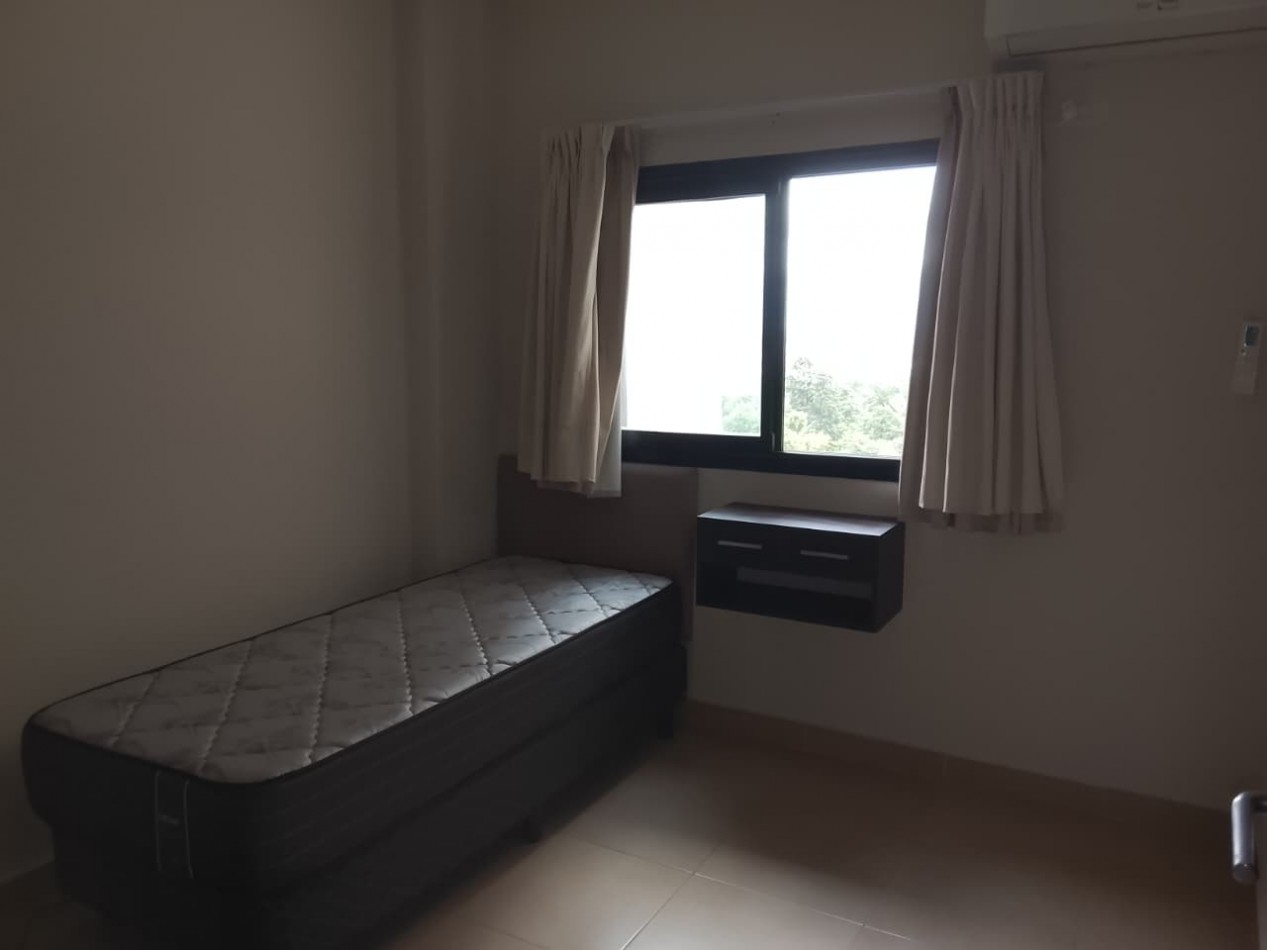 DEPARTAMENTO DE DOS DORMITORIOS AMOBLADO FRENTE A PLAZA ALBERDI CON AMENITIES