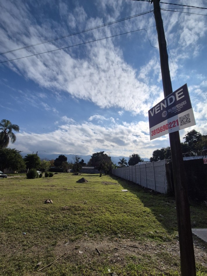 TERRENO DE 800 M2 EN YERBA BUENA SOBRE CALLE RECONQUISTA Y SANTIAGO DEL ESTERO OPORTUNIDAD