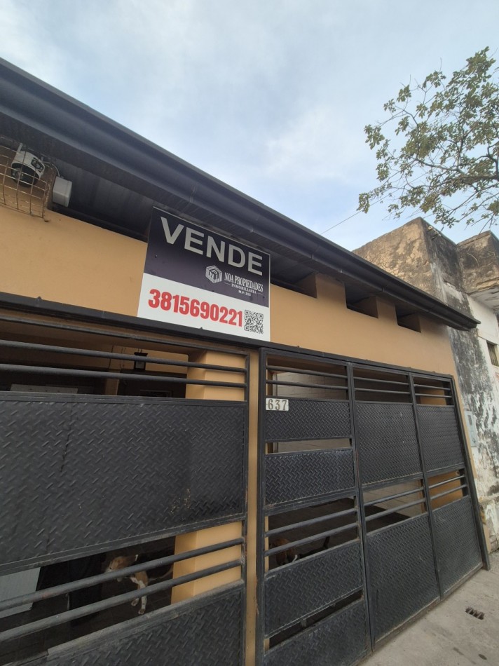 CASA EN ZONA SUR SOBRE CALLE MATHEU AL 600 CON PILETA Y FONDO AMPLIO