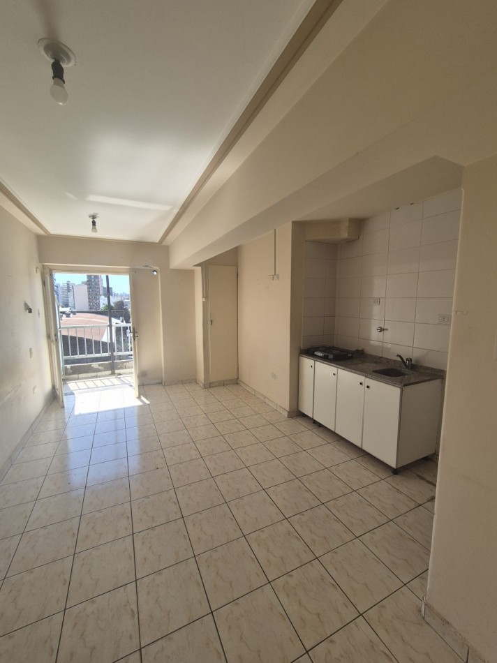 DEPARTAMENTO MONOAMBIENTE DE 39 M2 CON BALCON EN GENERAL PAZ 969 IDEAL ESTUDIANTES