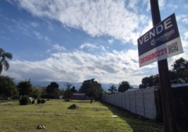 TERRENO DE 800 M2 EN YERBA BUENA SOBRE CALLE RECONQUISTA Y SANTIAGO DEL ESTERO OPORTUNIDAD